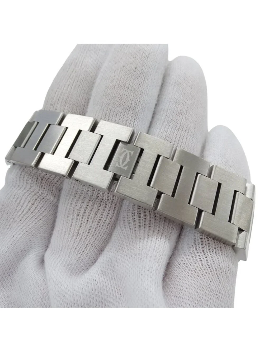 Cartier Watches Boys Pasha C Date Automatic Winding at Stainless SS M7 Silver